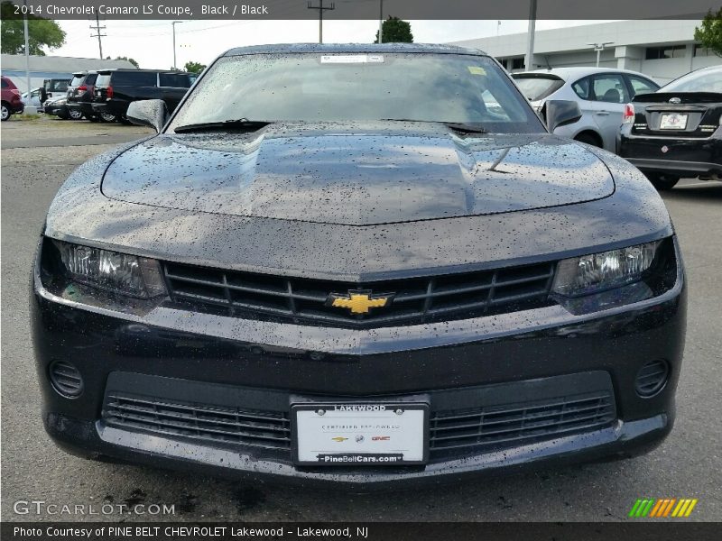 Black / Black 2014 Chevrolet Camaro LS Coupe