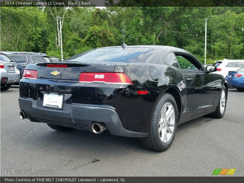 Black / Black 2014 Chevrolet Camaro LS Coupe