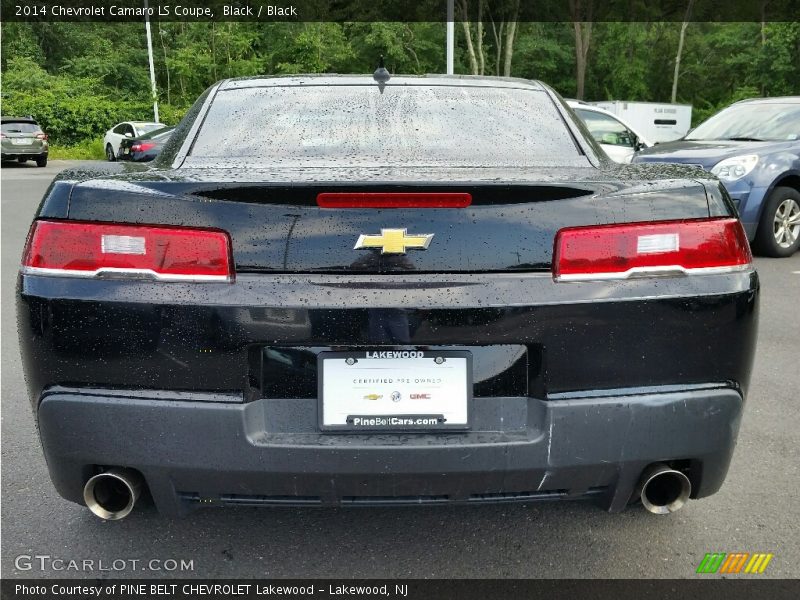 Black / Black 2014 Chevrolet Camaro LS Coupe