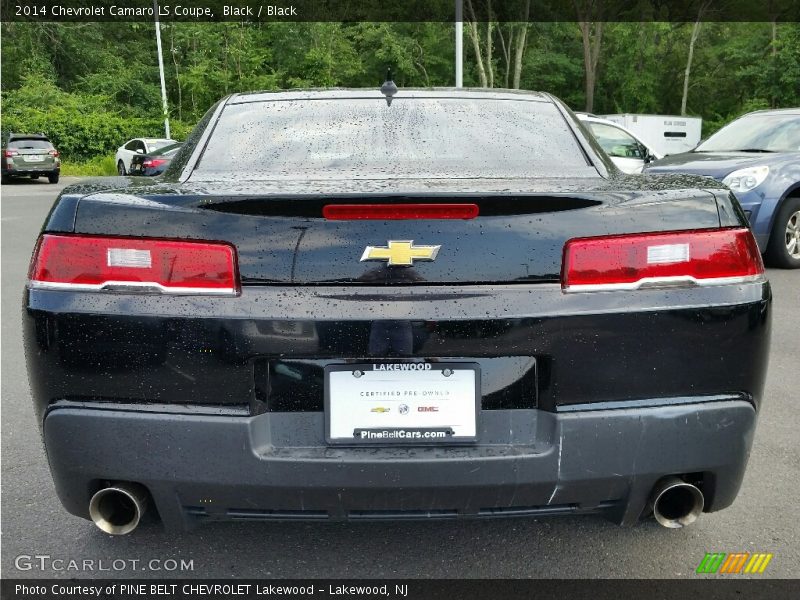 Black / Black 2014 Chevrolet Camaro LS Coupe