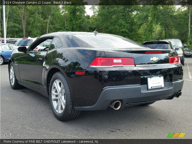 Black / Black 2014 Chevrolet Camaro LS Coupe