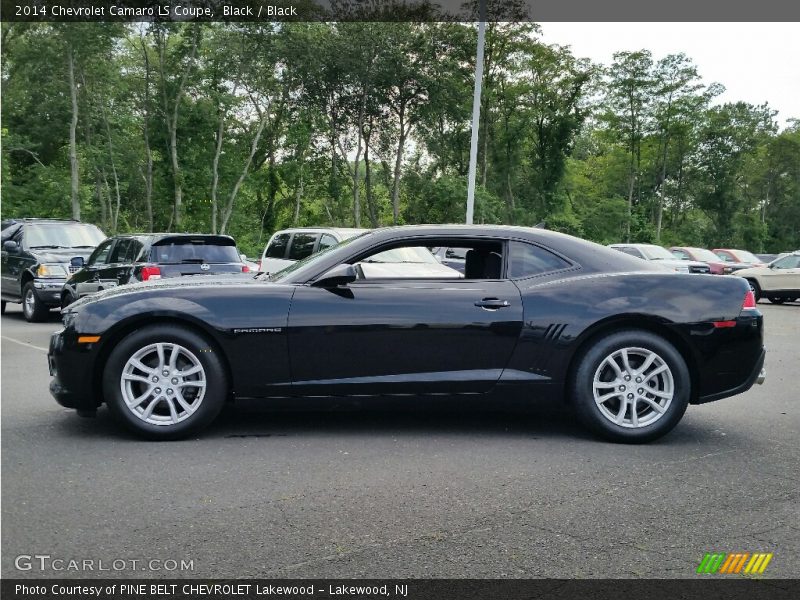 Black / Black 2014 Chevrolet Camaro LS Coupe