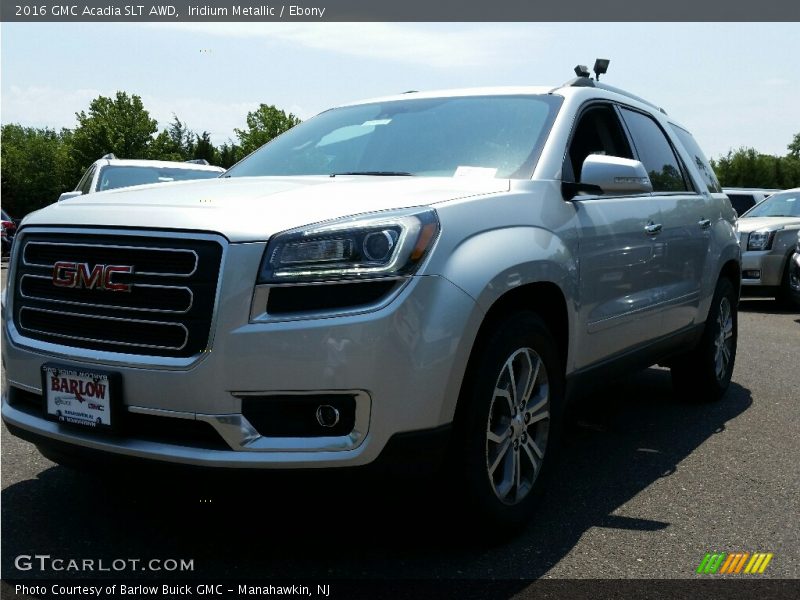 Iridium Metallic / Ebony 2016 GMC Acadia SLT AWD