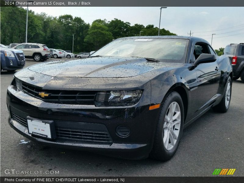 Black / Black 2014 Chevrolet Camaro LS Coupe