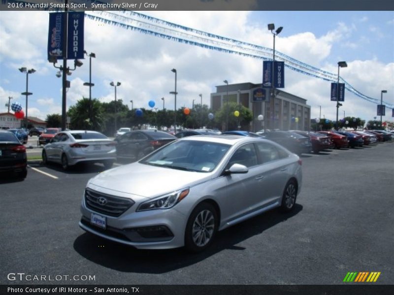 Symphony Silver / Gray 2016 Hyundai Sonata Sport