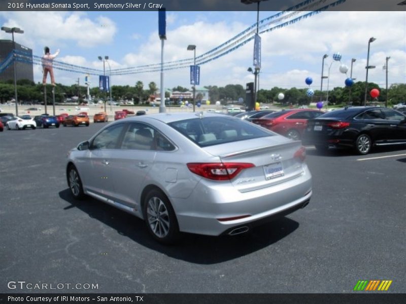 Symphony Silver / Gray 2016 Hyundai Sonata Sport