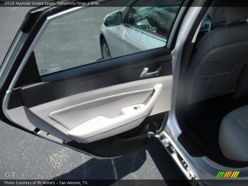 Symphony Silver / Gray 2016 Hyundai Sonata Sport