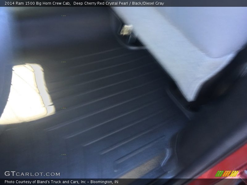 Deep Cherry Red Crystal Pearl / Black/Diesel Gray 2014 Ram 1500 Big Horn Crew Cab