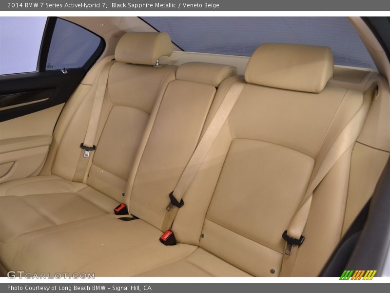 Black Sapphire Metallic / Veneto Beige 2014 BMW 7 Series ActiveHybrid 7