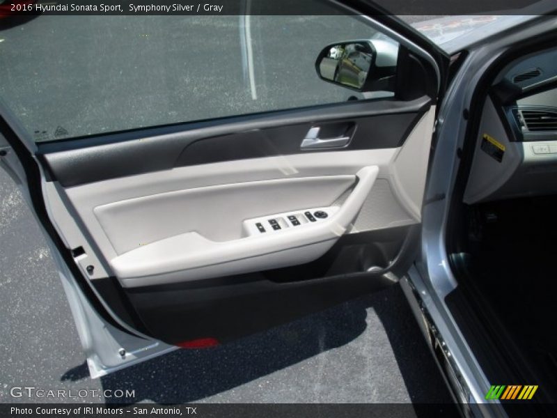 Symphony Silver / Gray 2016 Hyundai Sonata Sport