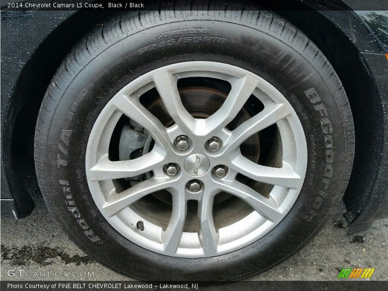 Black / Black 2014 Chevrolet Camaro LS Coupe