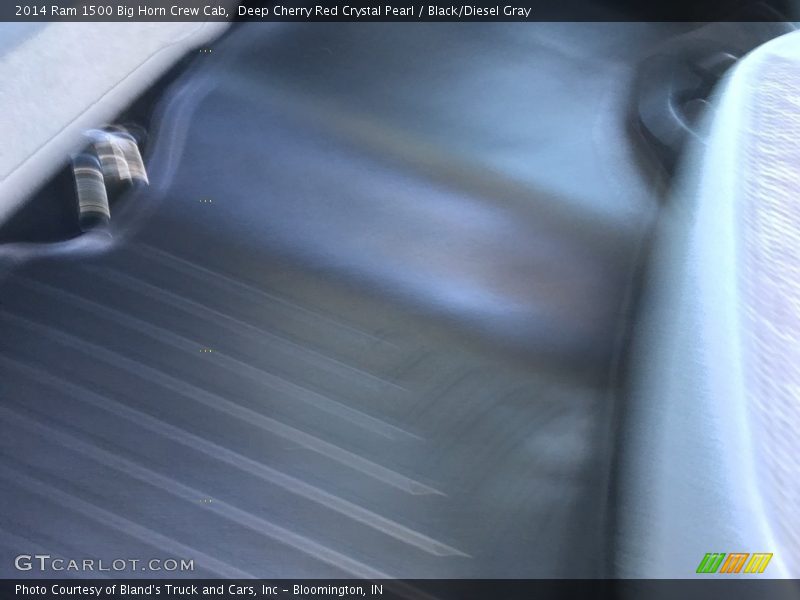 Deep Cherry Red Crystal Pearl / Black/Diesel Gray 2014 Ram 1500 Big Horn Crew Cab