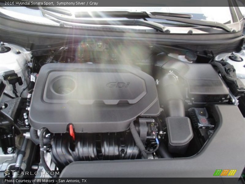 Symphony Silver / Gray 2016 Hyundai Sonata Sport