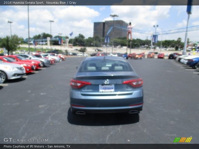 Nouveau Blue / Gray 2016 Hyundai Sonata Sport