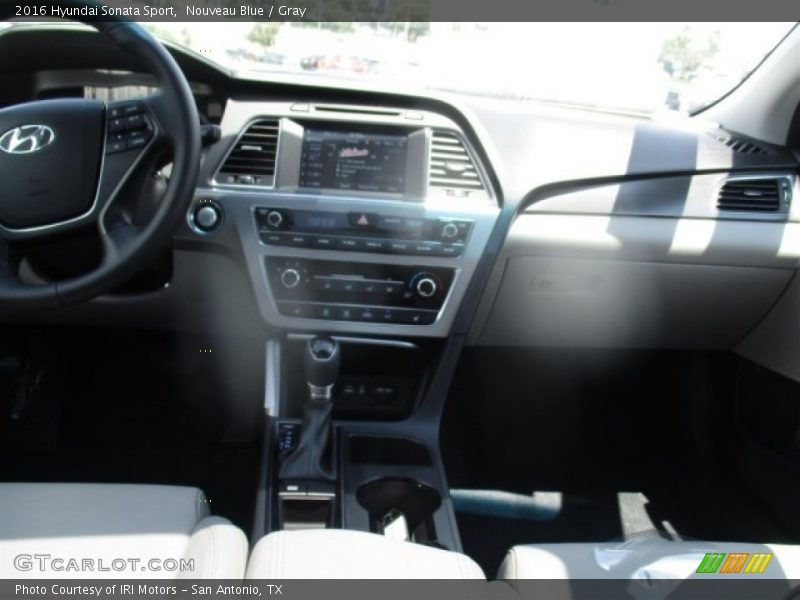 Nouveau Blue / Gray 2016 Hyundai Sonata Sport