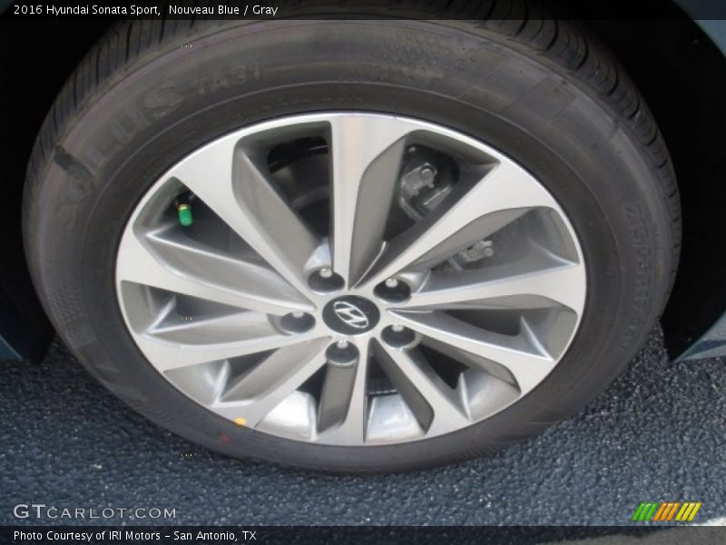 Nouveau Blue / Gray 2016 Hyundai Sonata Sport