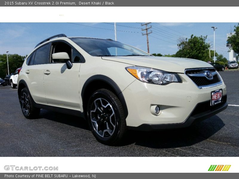 Desert Khaki / Black 2015 Subaru XV Crosstrek 2.0i Premium