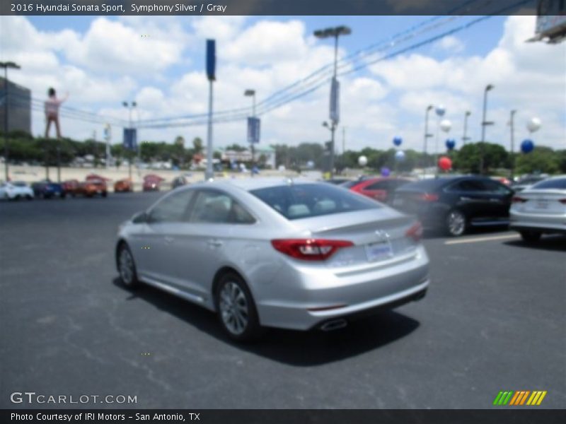 Symphony Silver / Gray 2016 Hyundai Sonata Sport