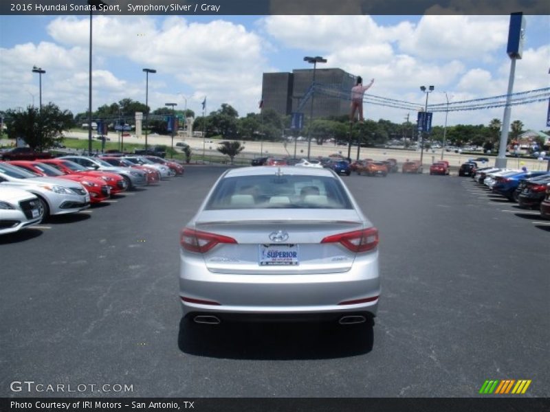Symphony Silver / Gray 2016 Hyundai Sonata Sport