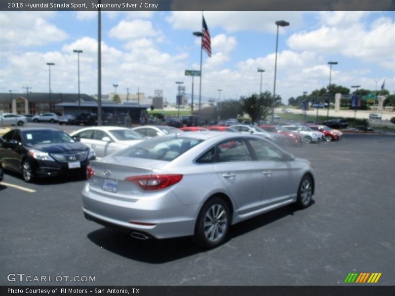 Symphony Silver / Gray 2016 Hyundai Sonata Sport