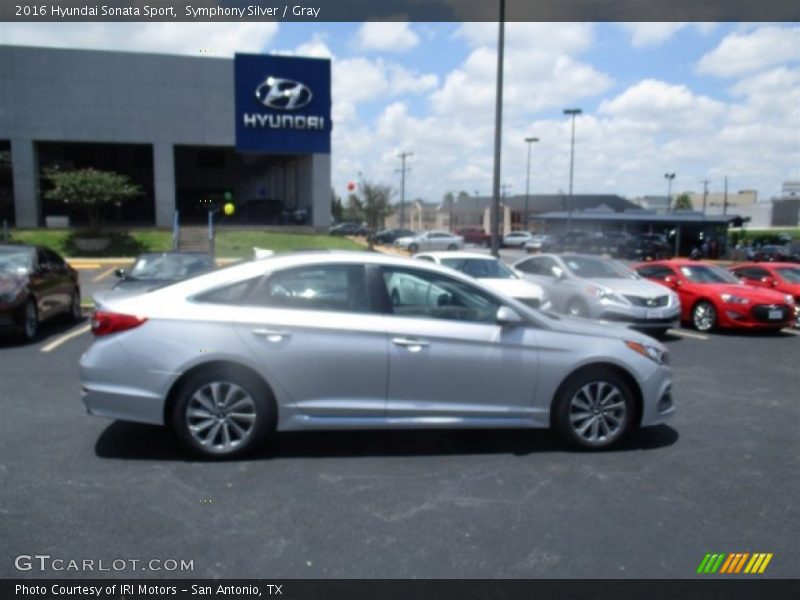 Symphony Silver / Gray 2016 Hyundai Sonata Sport