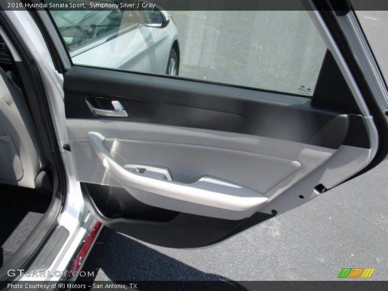 Symphony Silver / Gray 2016 Hyundai Sonata Sport
