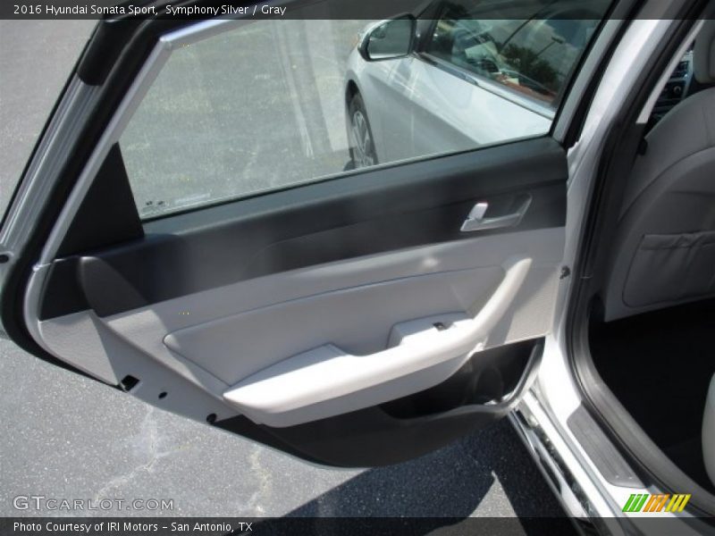 Symphony Silver / Gray 2016 Hyundai Sonata Sport