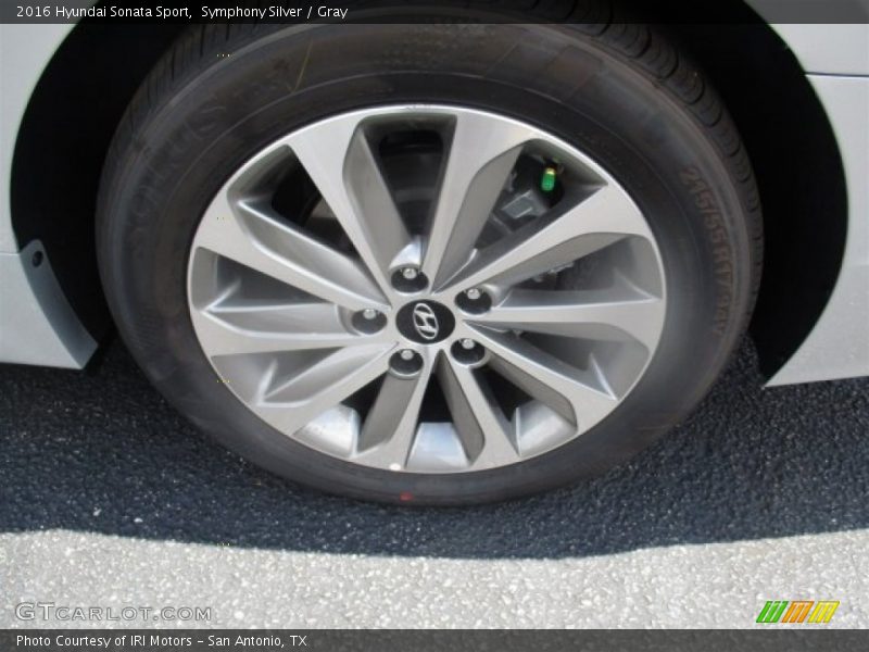 Symphony Silver / Gray 2016 Hyundai Sonata Sport