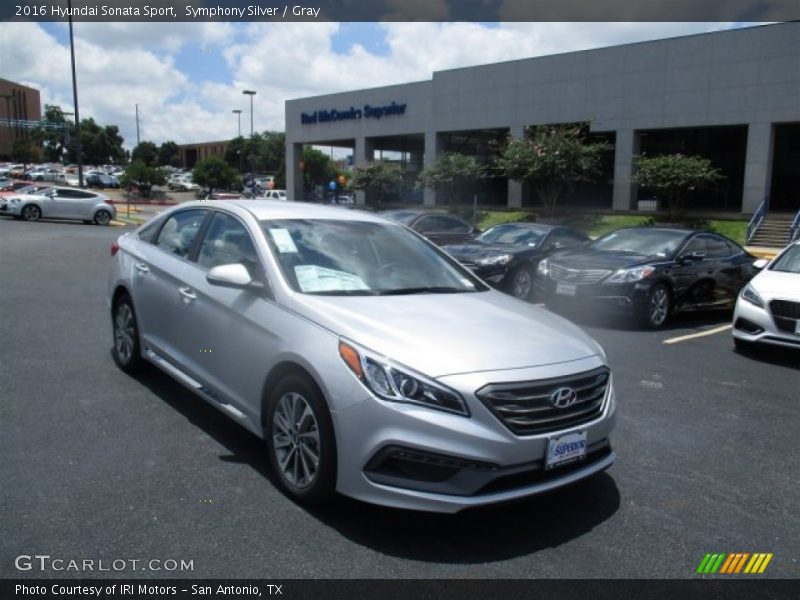 Symphony Silver / Gray 2016 Hyundai Sonata Sport