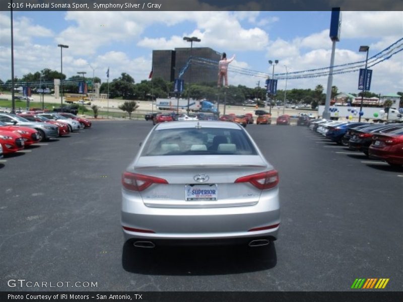 Symphony Silver / Gray 2016 Hyundai Sonata Sport