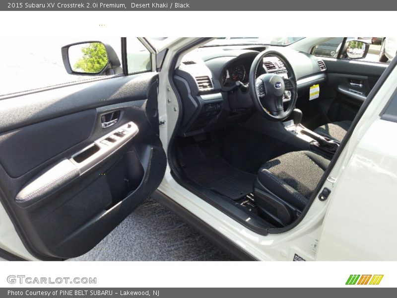 Desert Khaki / Black 2015 Subaru XV Crosstrek 2.0i Premium