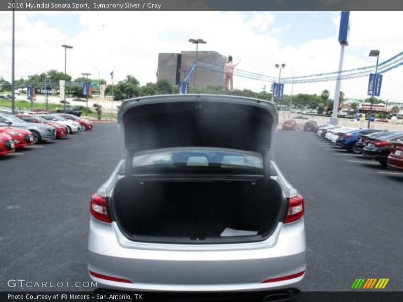 Symphony Silver / Gray 2016 Hyundai Sonata Sport