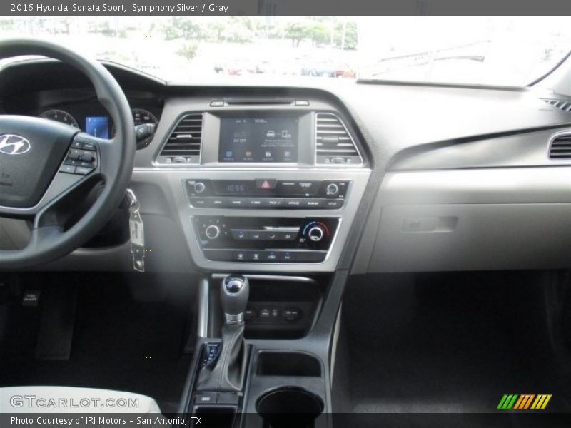 Symphony Silver / Gray 2016 Hyundai Sonata Sport