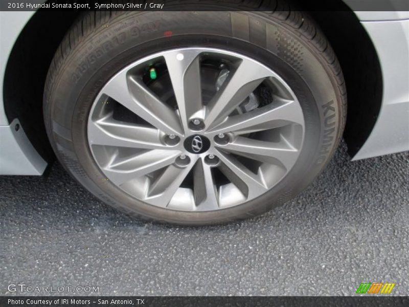 Symphony Silver / Gray 2016 Hyundai Sonata Sport