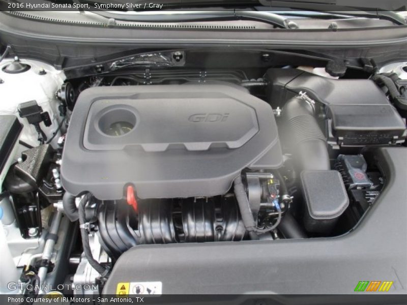 Symphony Silver / Gray 2016 Hyundai Sonata Sport