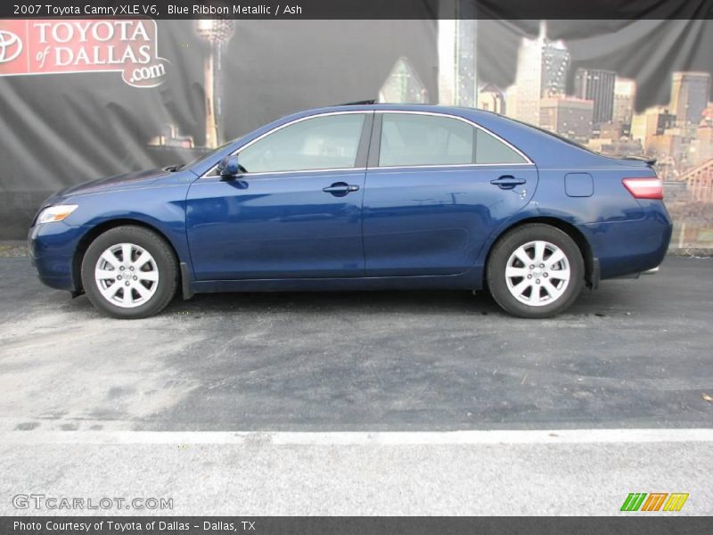 Blue Ribbon Metallic / Ash 2007 Toyota Camry XLE V6