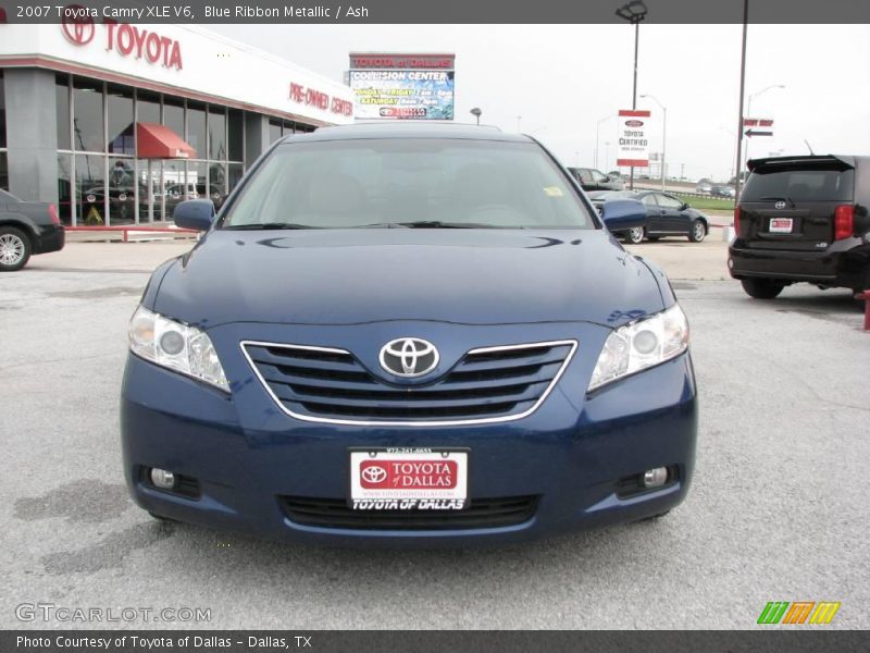 Blue Ribbon Metallic / Ash 2007 Toyota Camry XLE V6