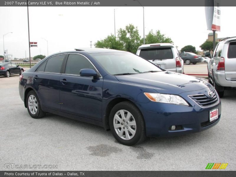 Blue Ribbon Metallic / Ash 2007 Toyota Camry XLE V6