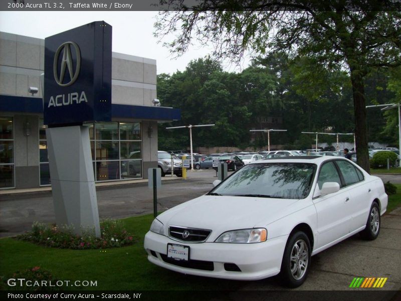 Taffeta White / Ebony 2000 Acura TL 3.2