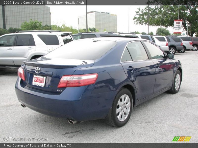 Blue Ribbon Metallic / Ash 2007 Toyota Camry XLE V6