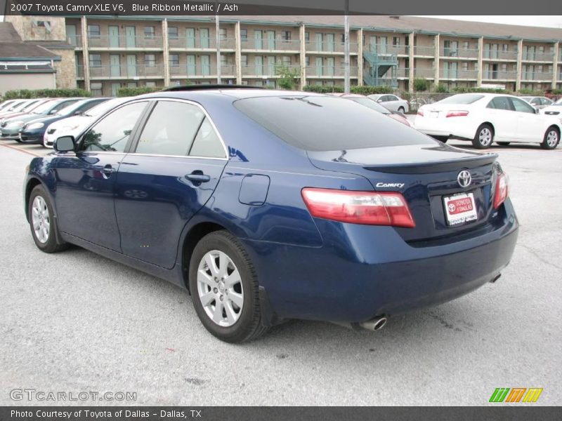 Blue Ribbon Metallic / Ash 2007 Toyota Camry XLE V6