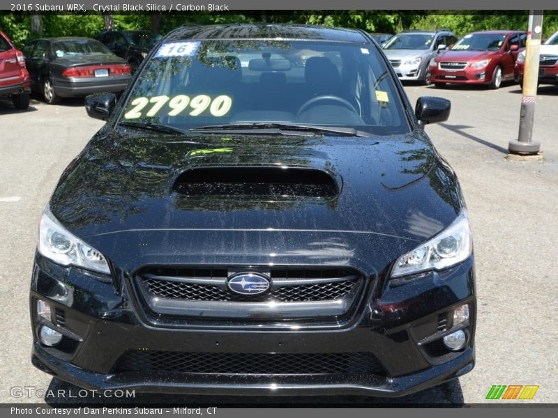 Crystal Black Silica / Carbon Black 2016 Subaru WRX