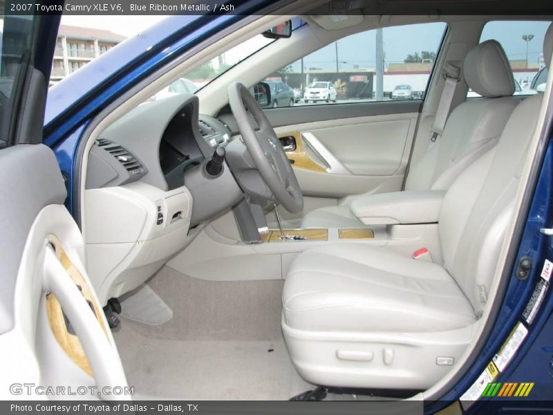 Blue Ribbon Metallic / Ash 2007 Toyota Camry XLE V6