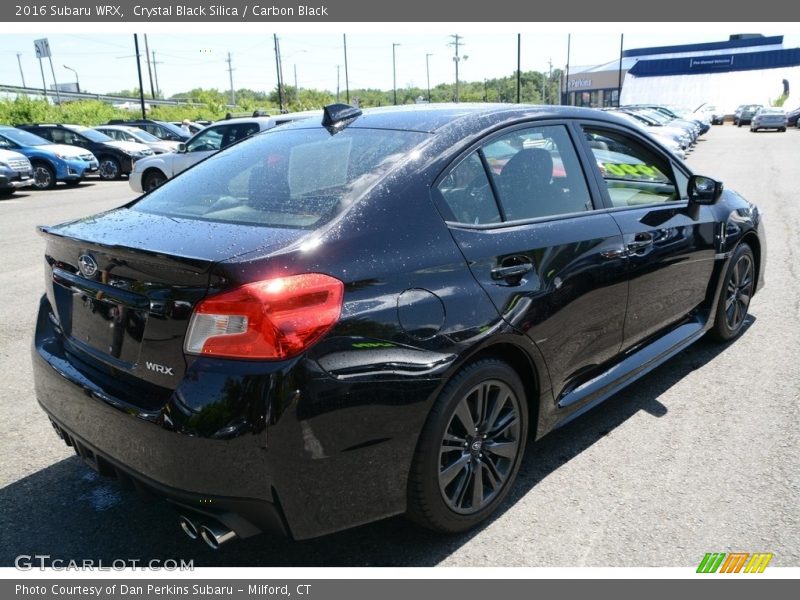 Crystal Black Silica / Carbon Black 2016 Subaru WRX