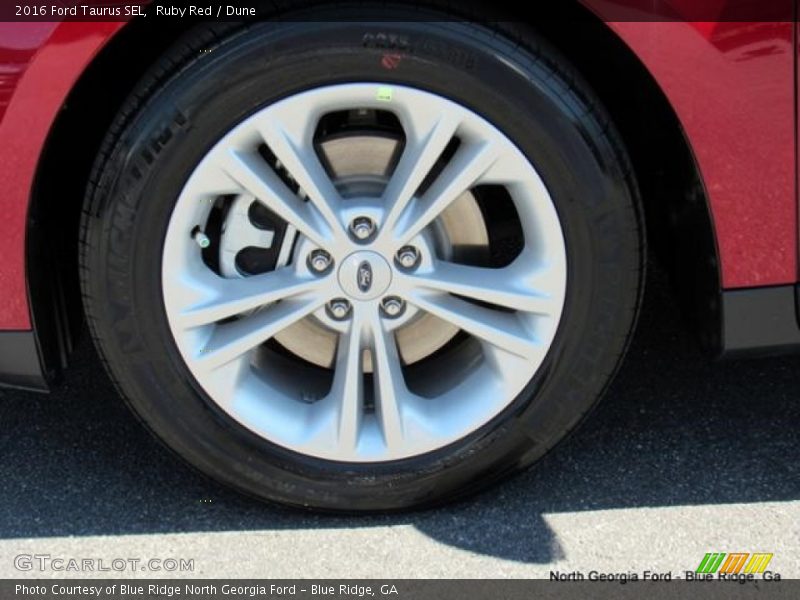 Ruby Red / Dune 2016 Ford Taurus SEL