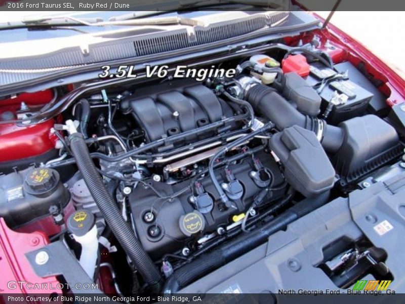 Ruby Red / Dune 2016 Ford Taurus SEL