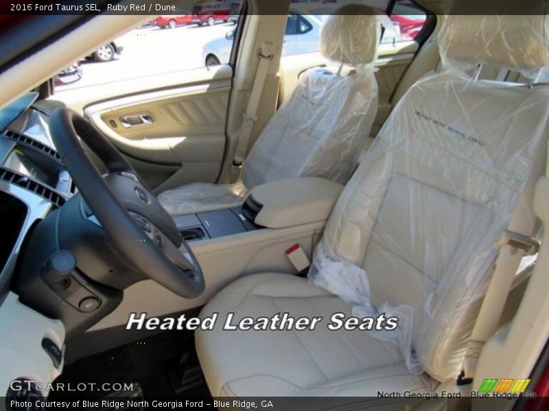 Ruby Red / Dune 2016 Ford Taurus SEL