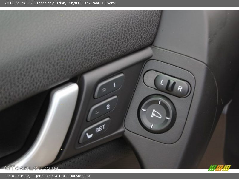 Crystal Black Pearl / Ebony 2012 Acura TSX Technology Sedan