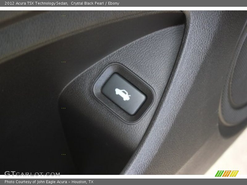 Crystal Black Pearl / Ebony 2012 Acura TSX Technology Sedan