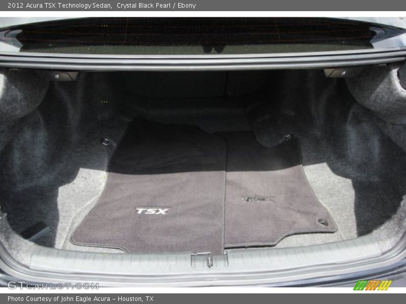 Crystal Black Pearl / Ebony 2012 Acura TSX Technology Sedan